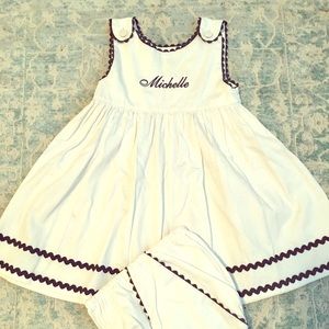 Princess Linens personalized “Michelle” 3T dress